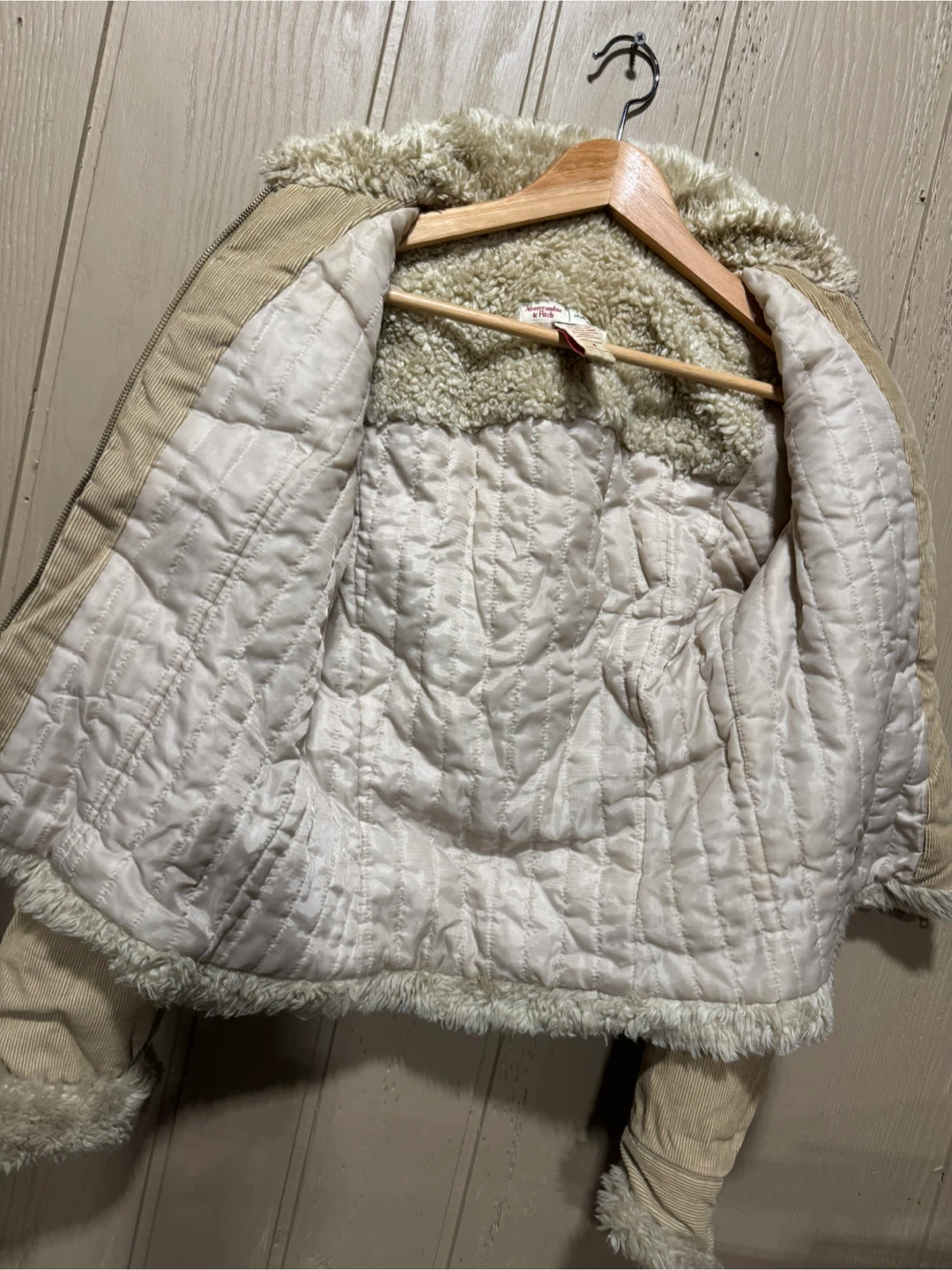 Abercrombie & Fitch Corduroy Sherpa Jacket - photo 4
