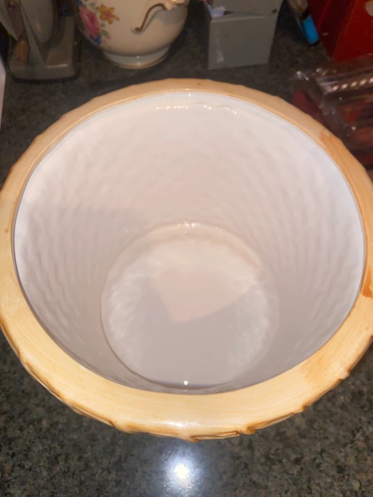 Sunflower Ceramic Cookie Jar - photo 3