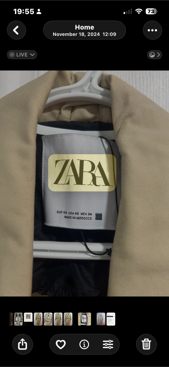 Zara Trench Coat - photo 2