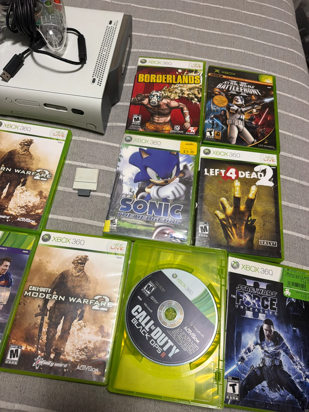 Xbox 360 Console with 18 Games - photo 4