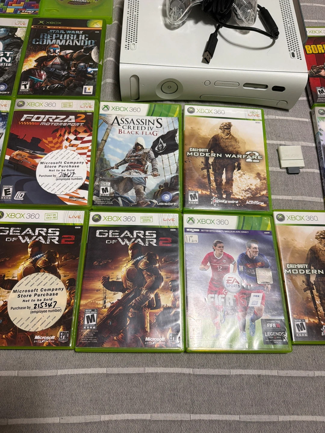 Xbox 360 Console with 18 Games - photo 5