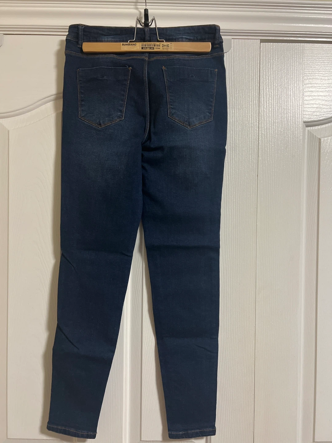 liquid X dark wash floral embroidered jeans - photo 3