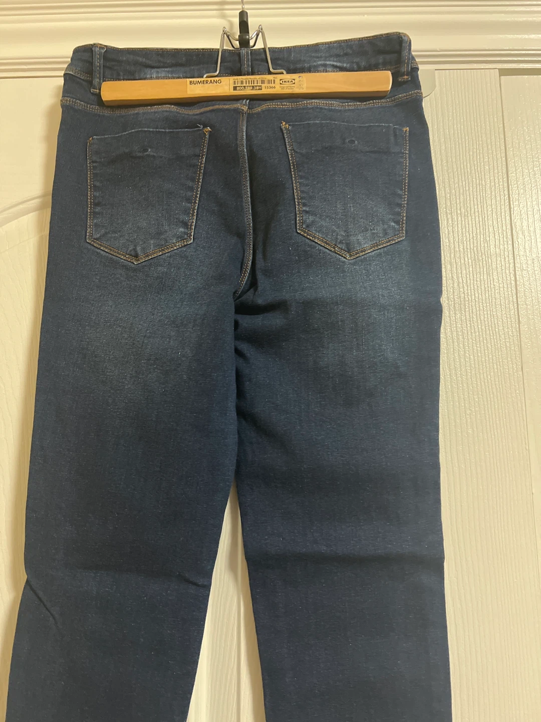 liquid X dark wash floral embroidered jeans - photo 4
