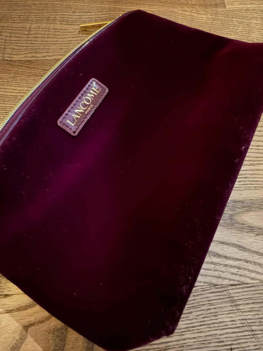 Lancome haute Couture Velvet Makeup Pouch
