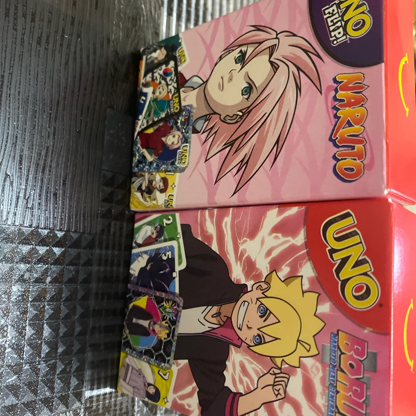 Naruto and Boruto and Mha UNO card sets - photo 2