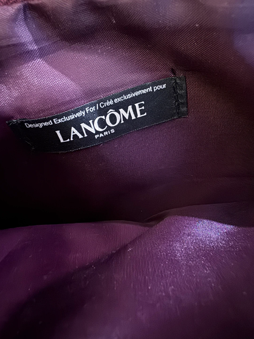 Lancome haute Couture Velvet Makeup Pouch - photo 3