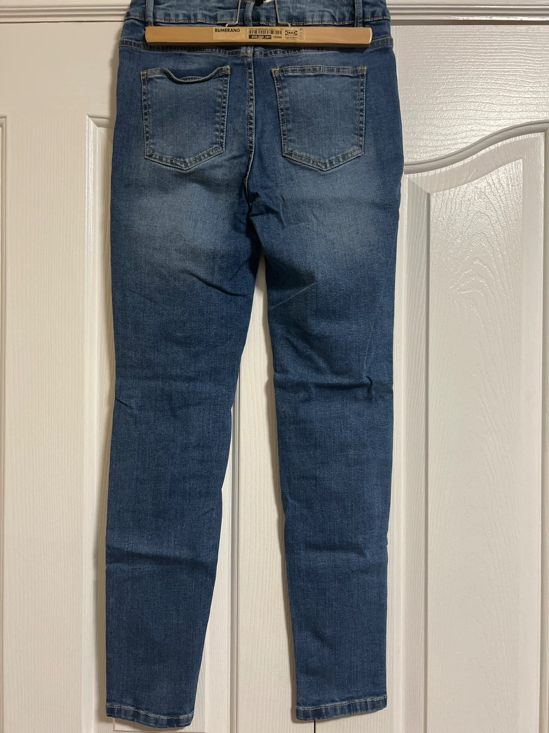 liquidx Distressed Jeans with Floral Embroidery - photo 4