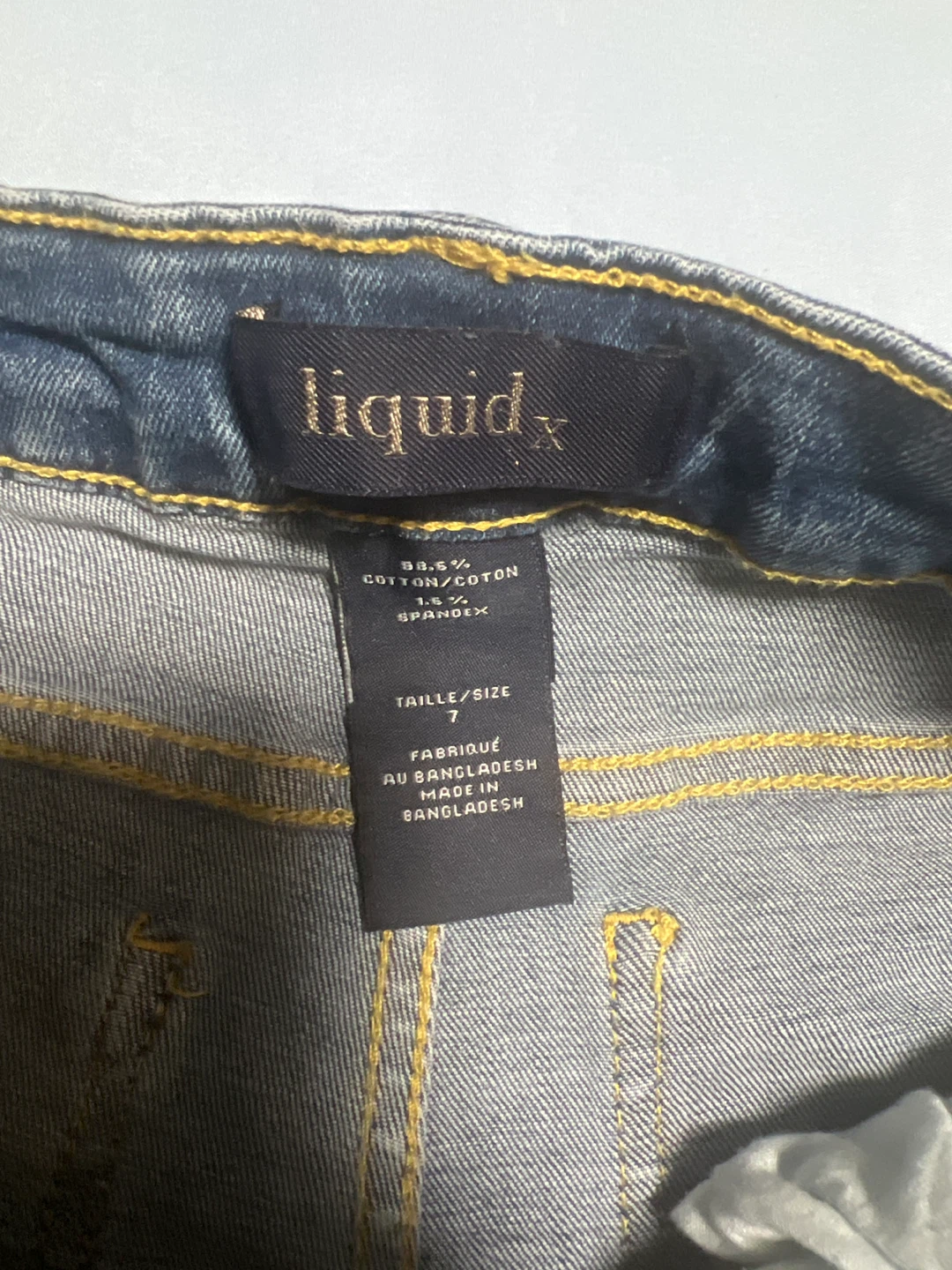 liquidx Distressed Jeans with Floral Embroidery - photo 5