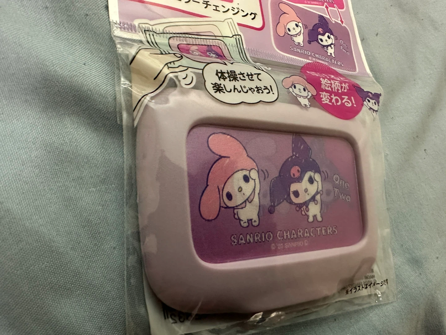 Sanrio My Melody & Kuromi Wet Wipe Lid Mini