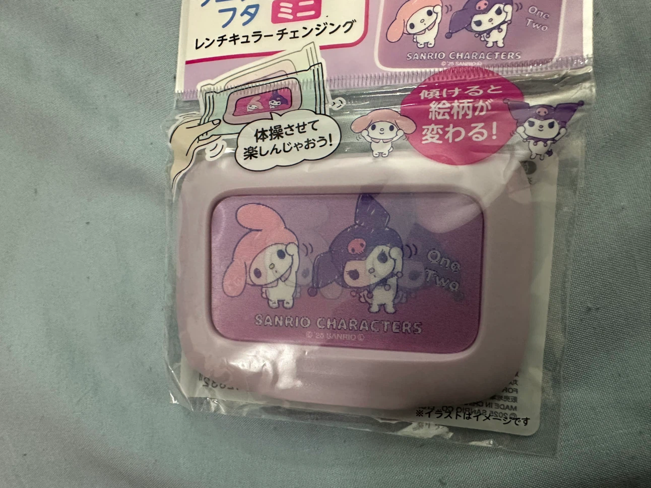 Sanrio My Melody & Kuromi Wet Wipe Lid Mini - photo 2