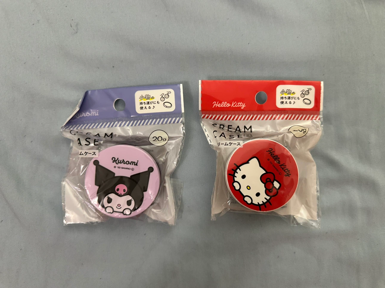 Sanrio Hello Kitty and Kuromi Cream Cases