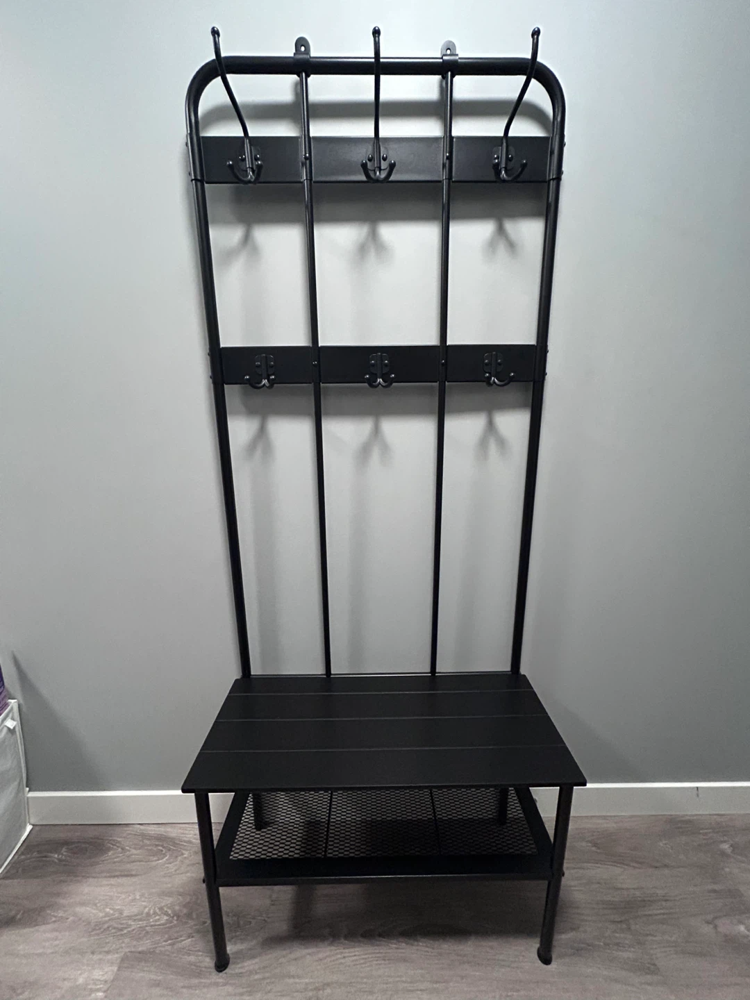 IKEA NIPÅSEN Coat Rack and Bench - photo 2
