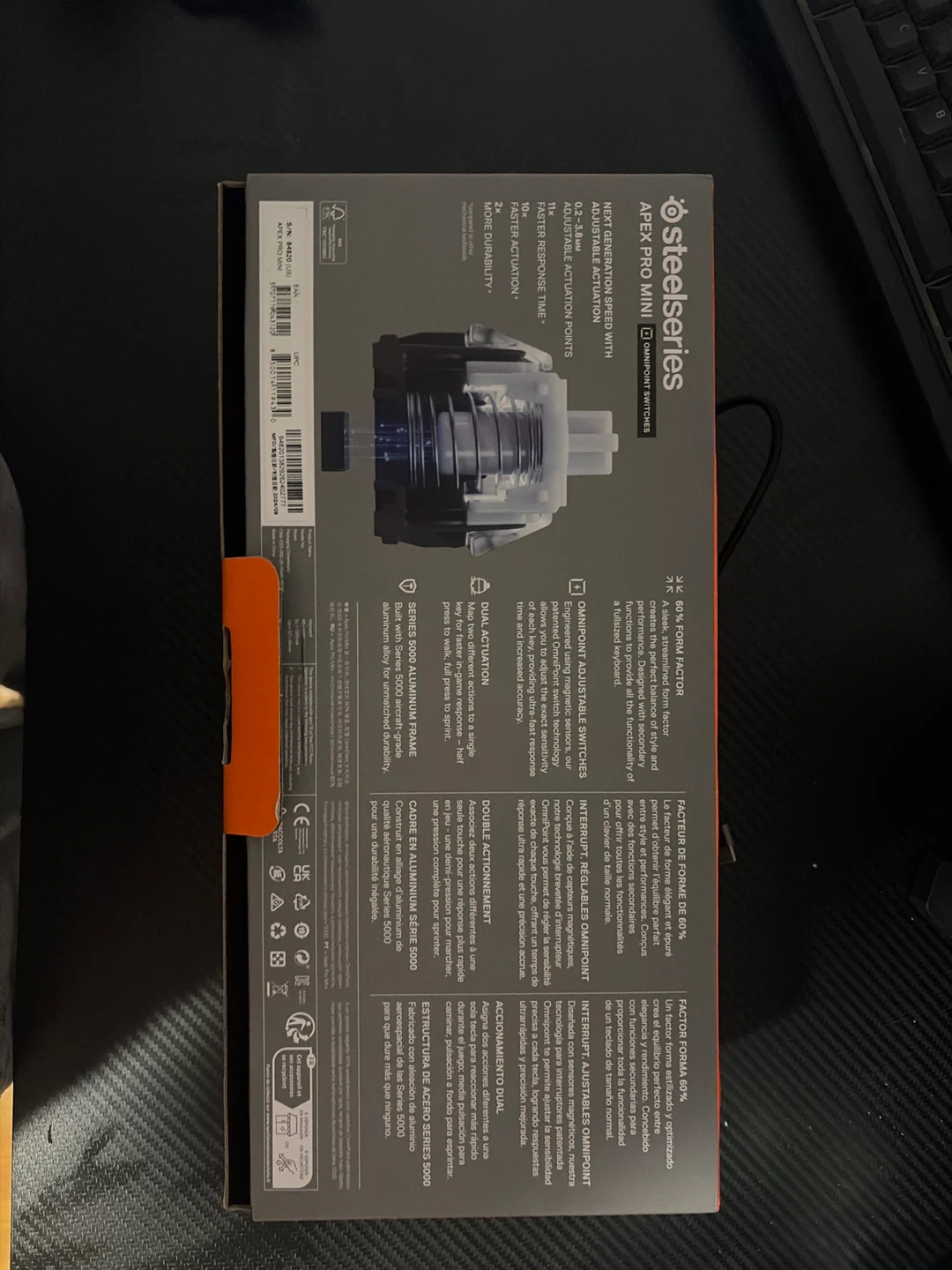 SteelSeries Apex Pro Mini Gaming Keyboard - photo 3