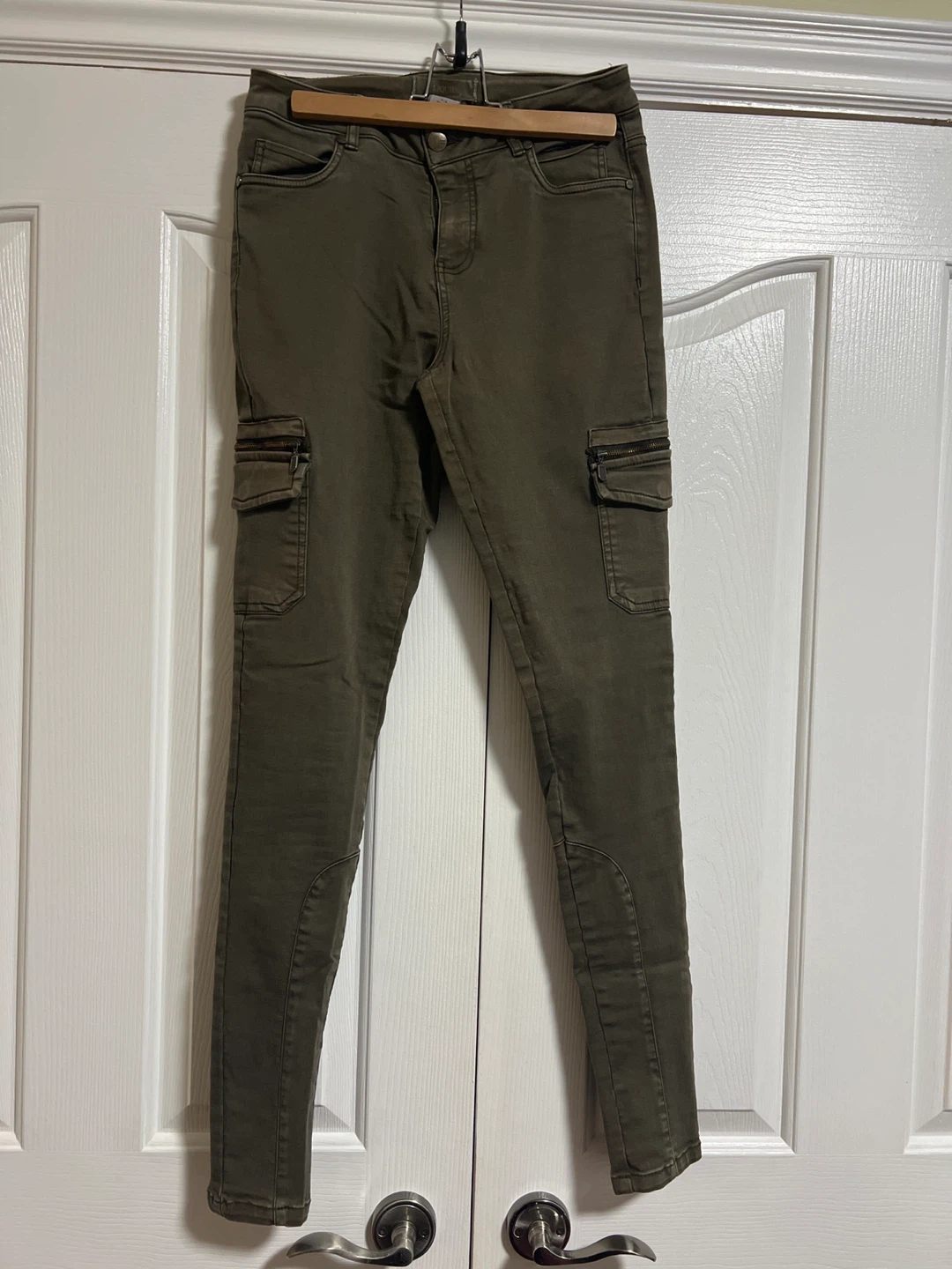 Liquid Casual Olive Cargo Pants