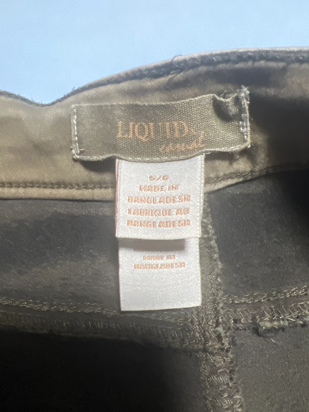 Liquid Casual Olive Cargo Pants - photo 5