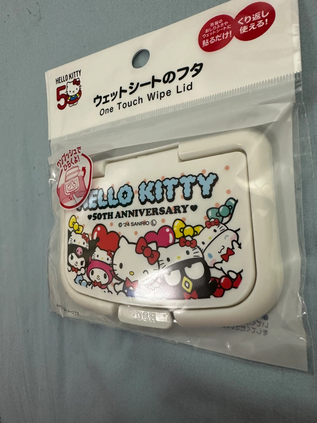 Hello Kitty 50th Anniversary One Touch Wipe Lid - photo 4
