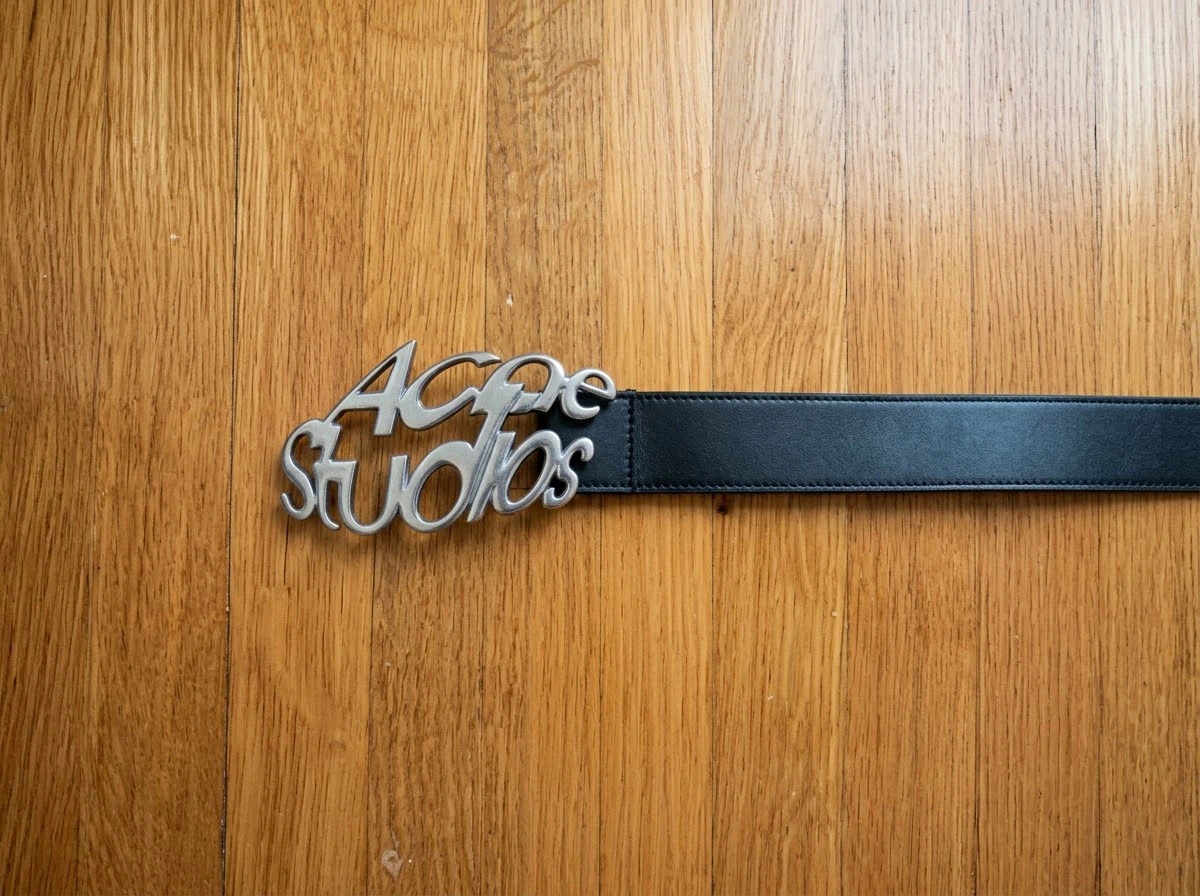 Acne Studios Logo Belt