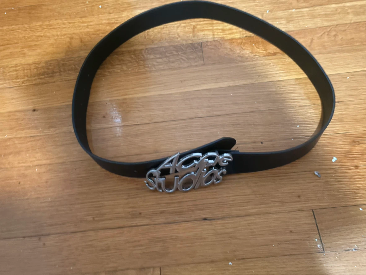 Acne Studios Logo Belt - photo 2