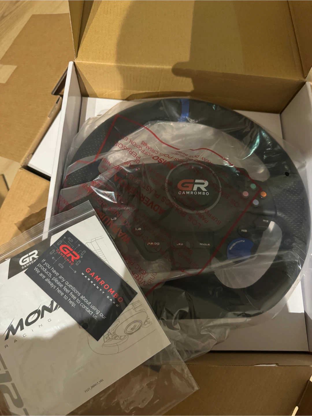 Racing Wheel For PS5/PS4/PC,Game Steering - photo 2