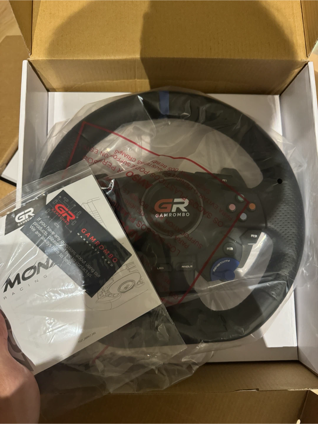Racing Wheel For PS5/PS4/PC,Game Steering - photo 3