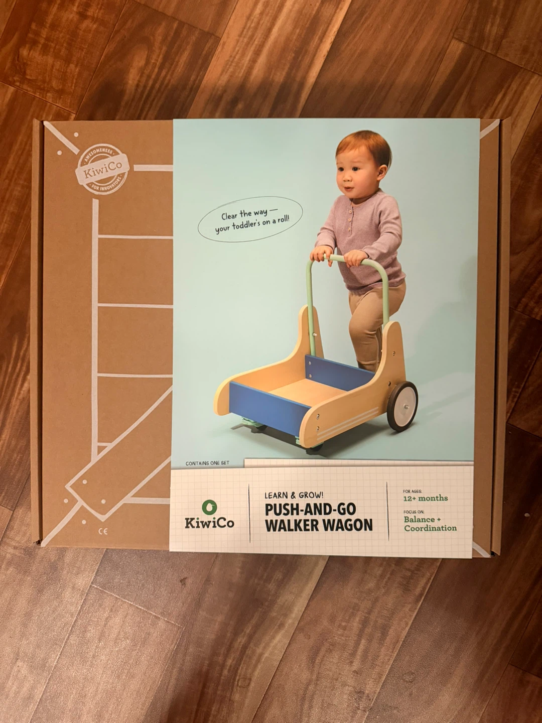 KiwiCo Push-and-Go Walker Wagon