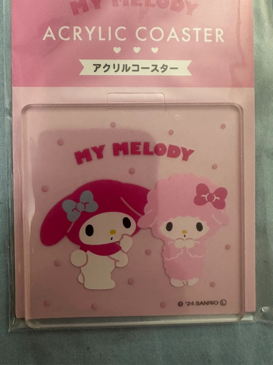 My Melody Acrylic Coaster