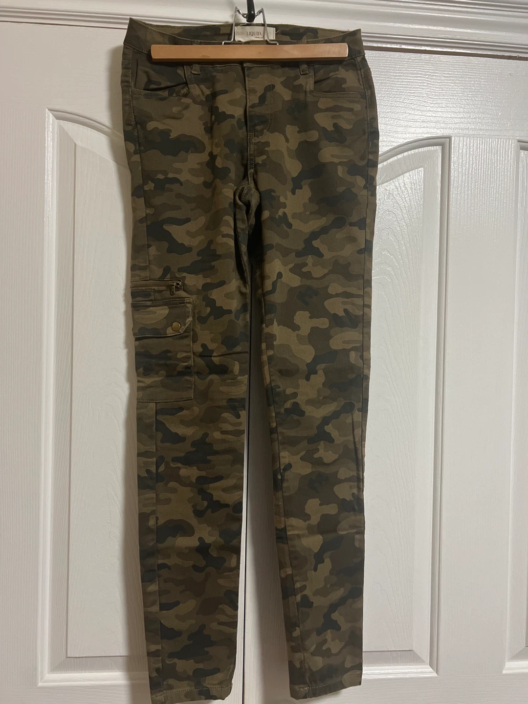 Liquid Casual Camouflage Cargo Pants