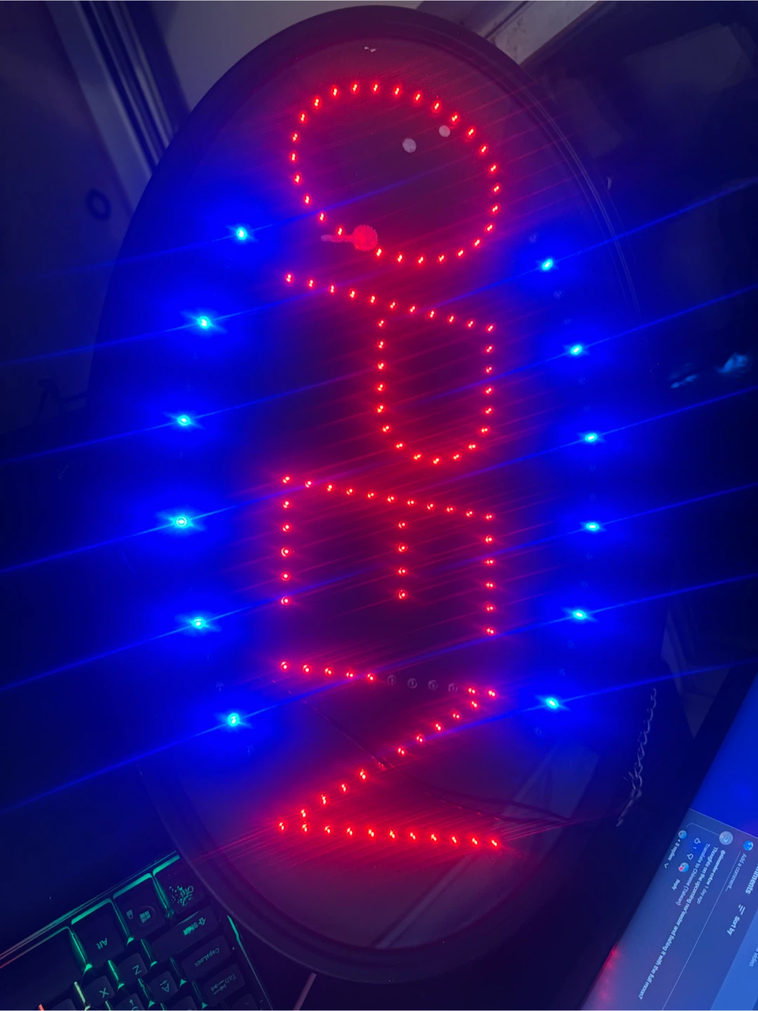 Oval LED Open Sign - photo 2