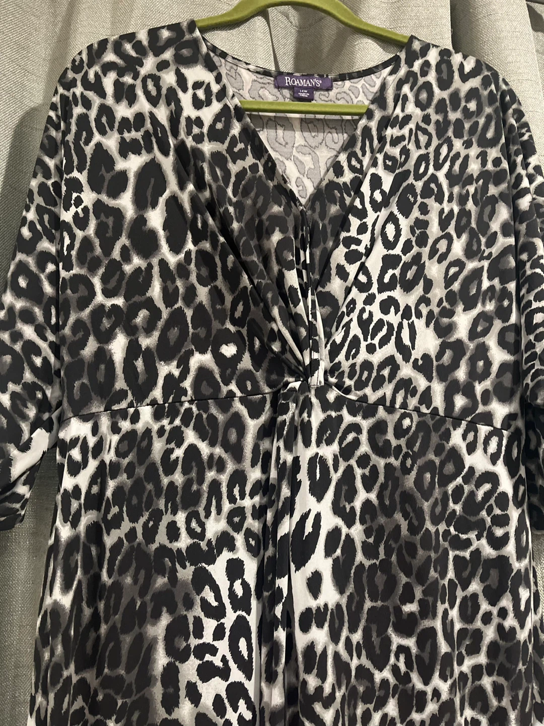Woman's Roaman's Leopard Print Dress - photo 4