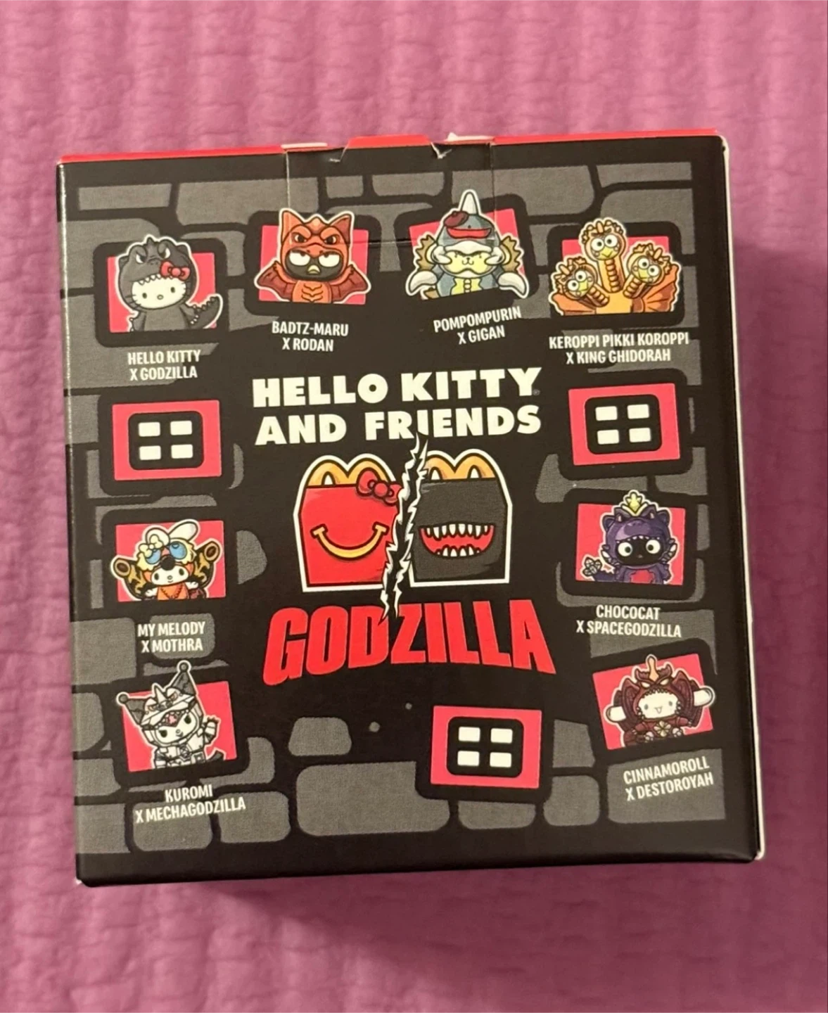 NEW✨Hello Kitty x Godzilla McDonald's Figure - photo 4