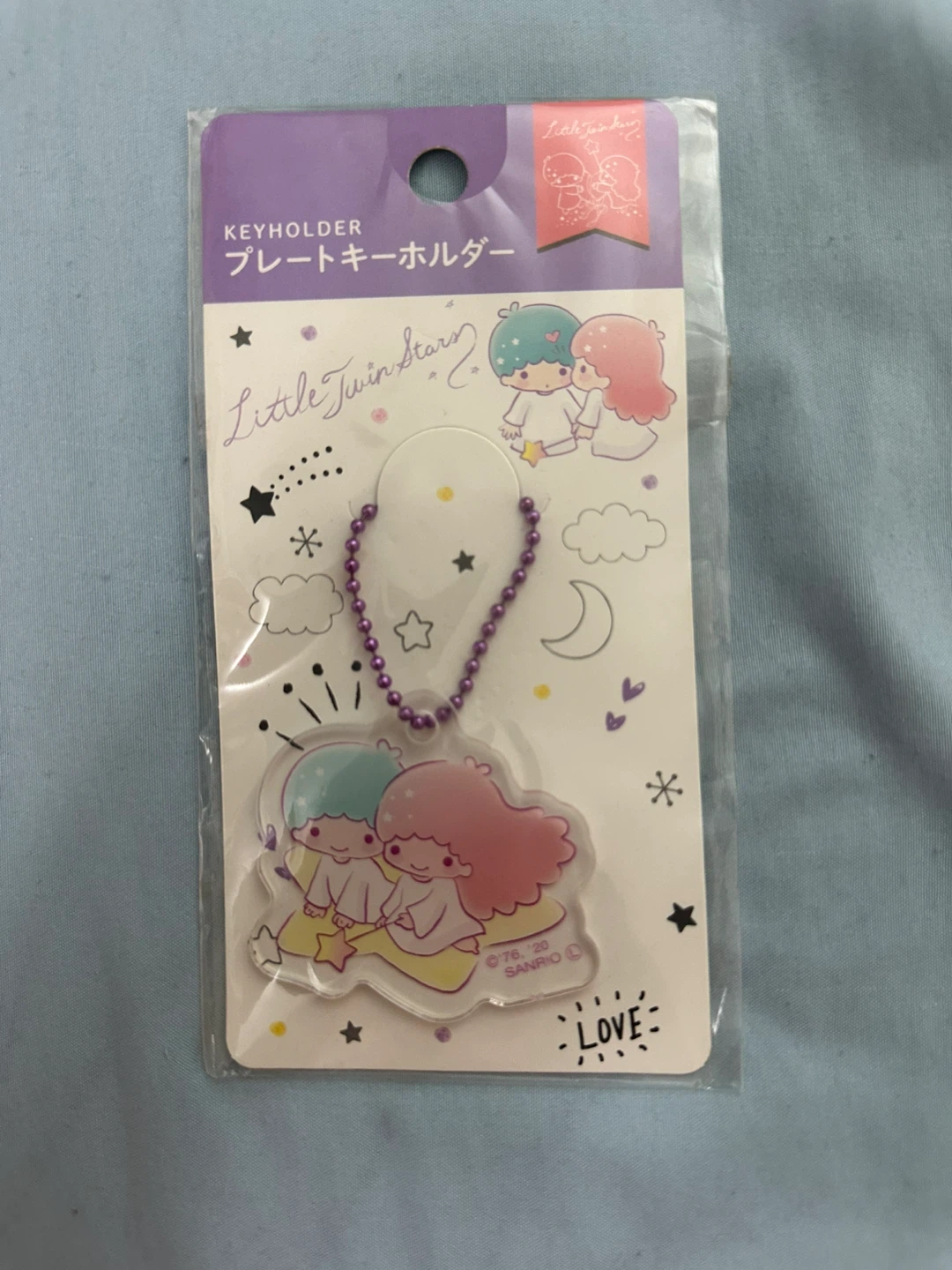 Sanrio Little Twin Stars Acrylic Keyholder