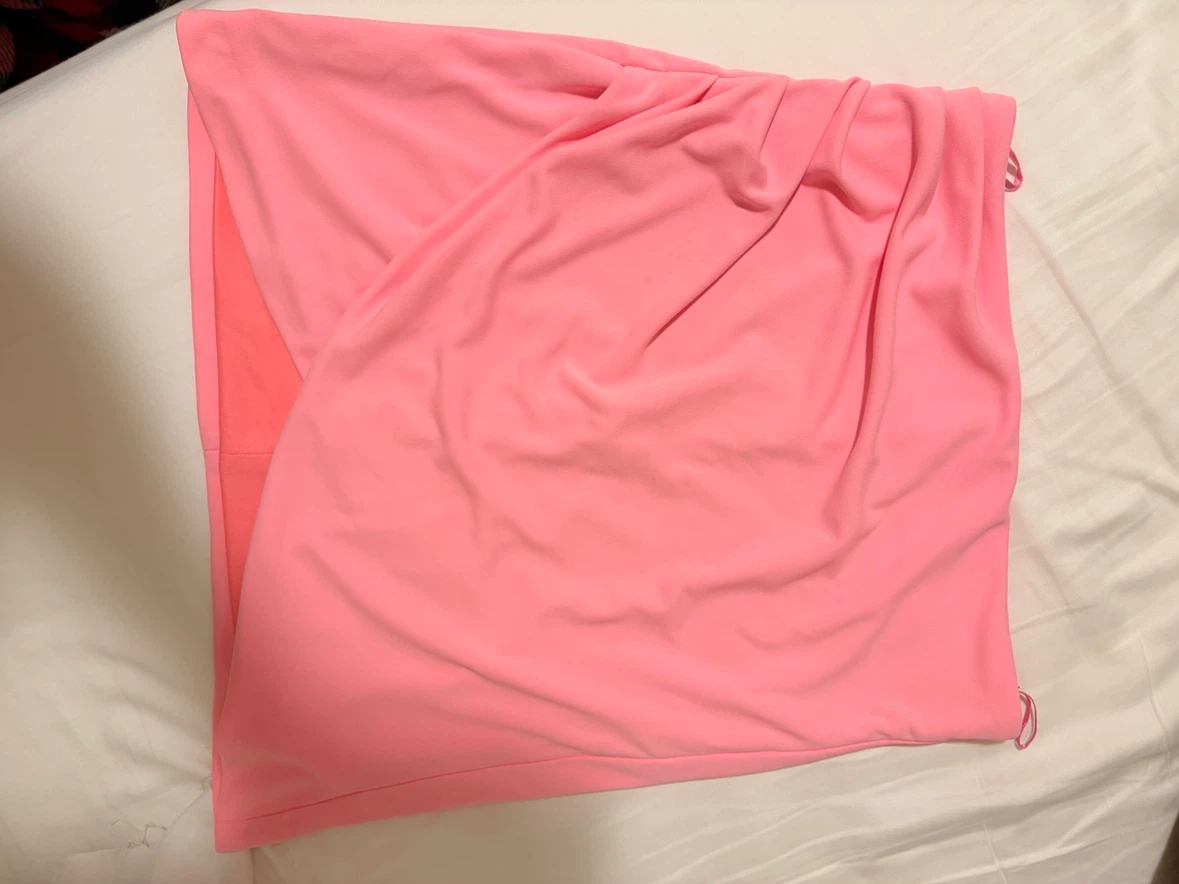 Pink Wrap Skirt