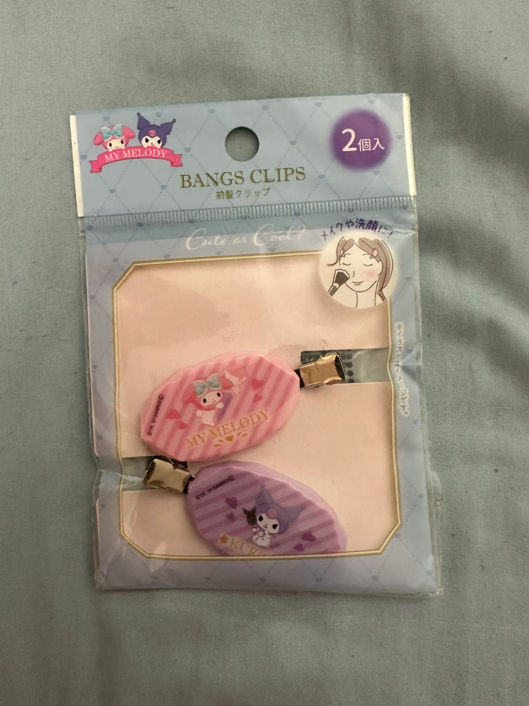Sanrio My Melody & Kuromi Bangs Clips