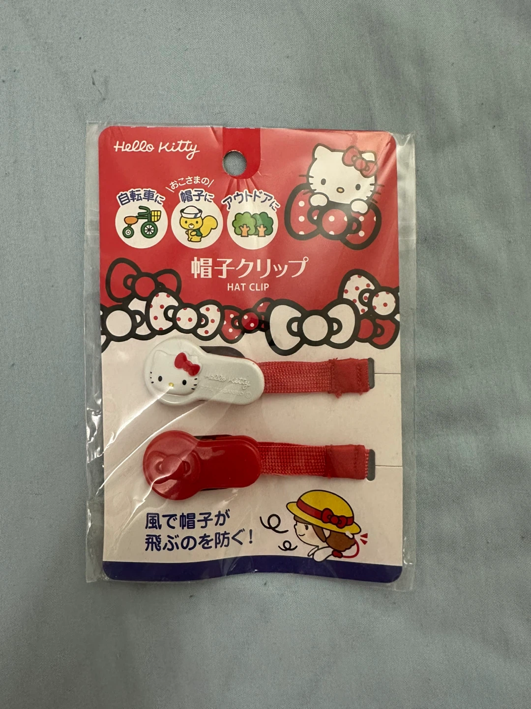 Hello Kitty Hat Clip