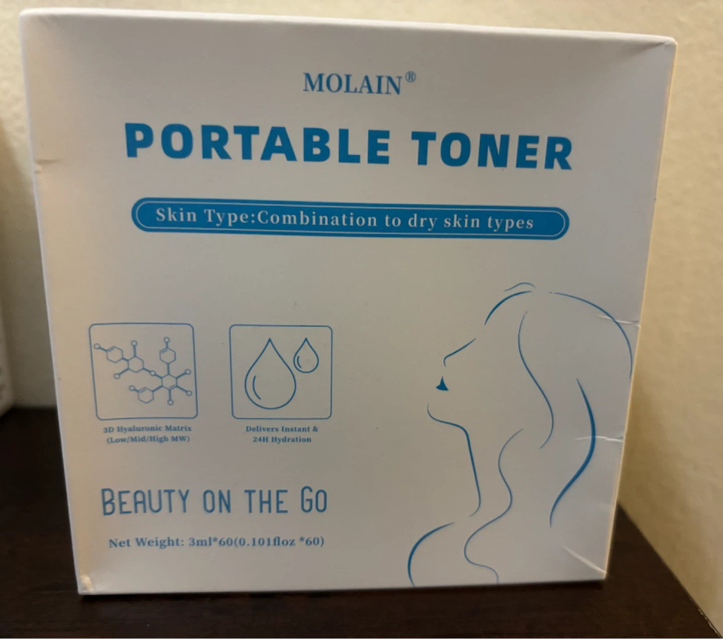 NEW-Molain Portable Toner 60ct