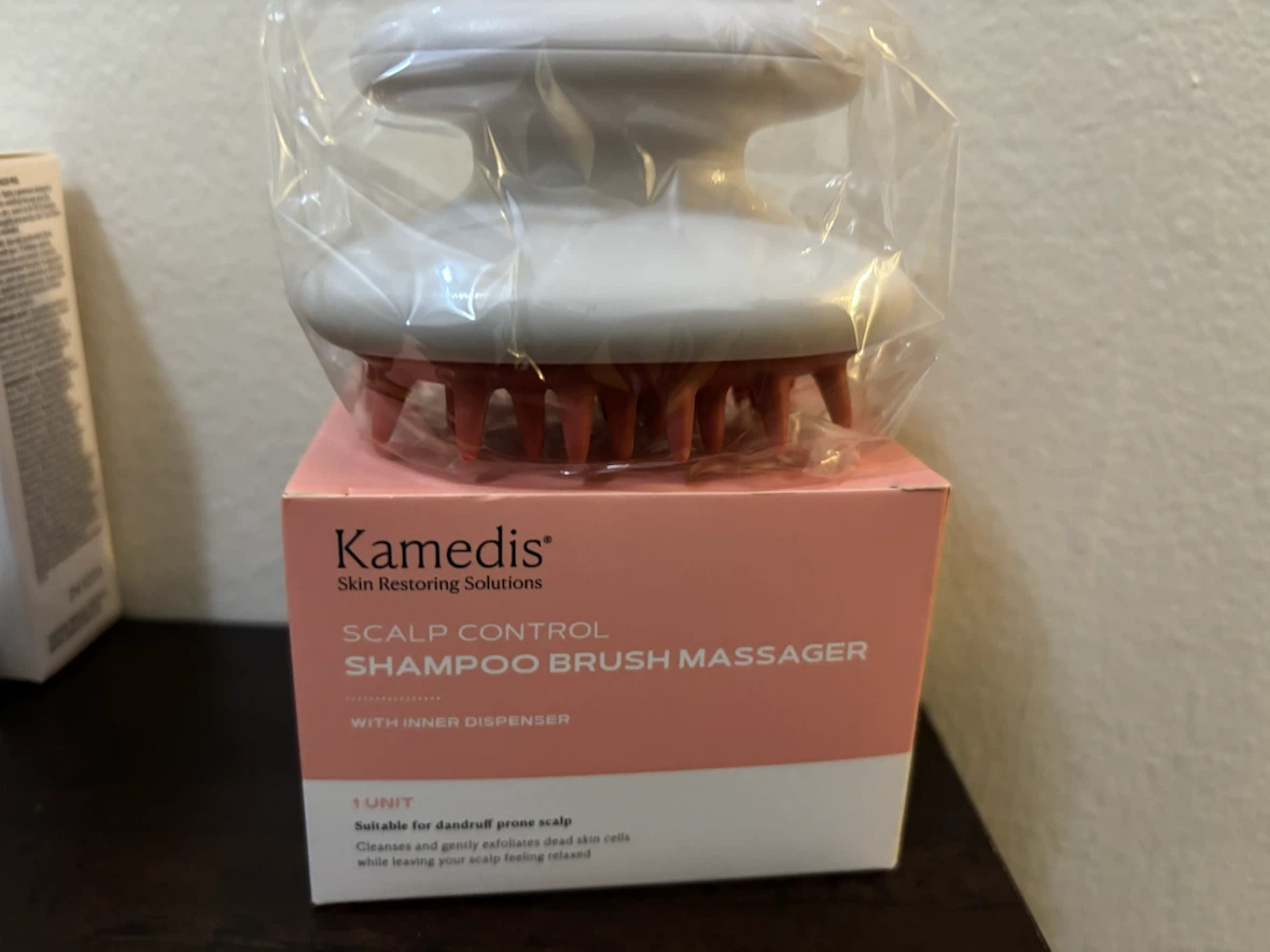 NEW-Kamedis Scalp Control Shampoo Brush Massager