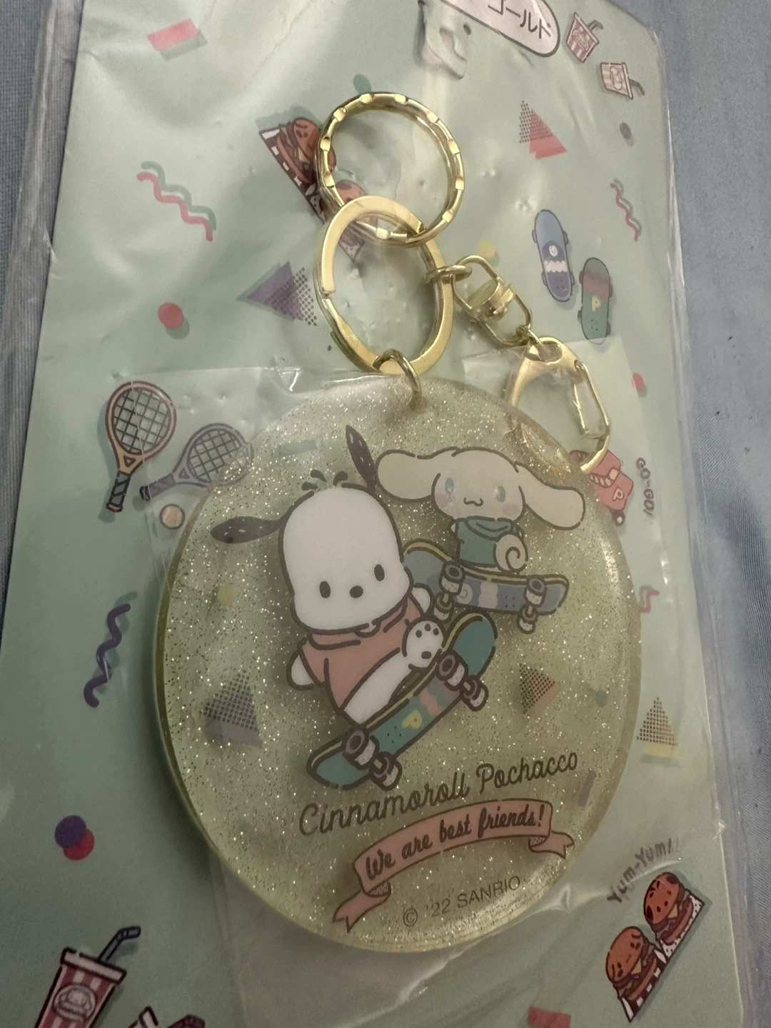 Sanrio Cinnamoroll and Pochacco Keychain - photo 4