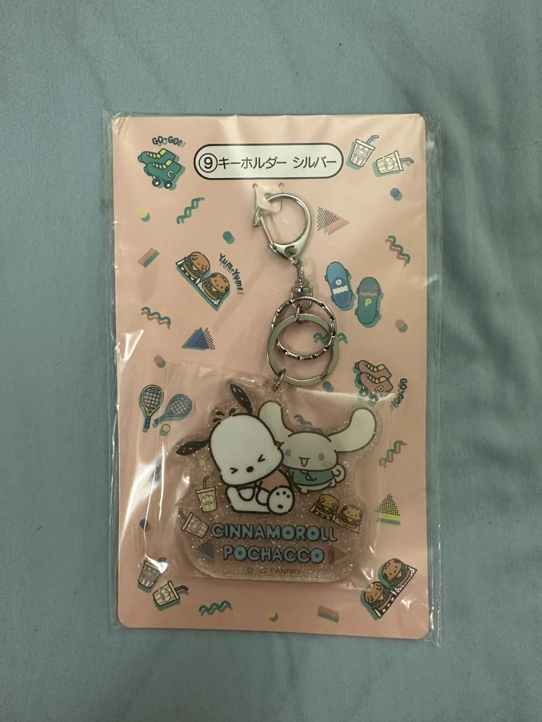 Sanrio Cinnamoroll & Pochacco Acrylic Keychain