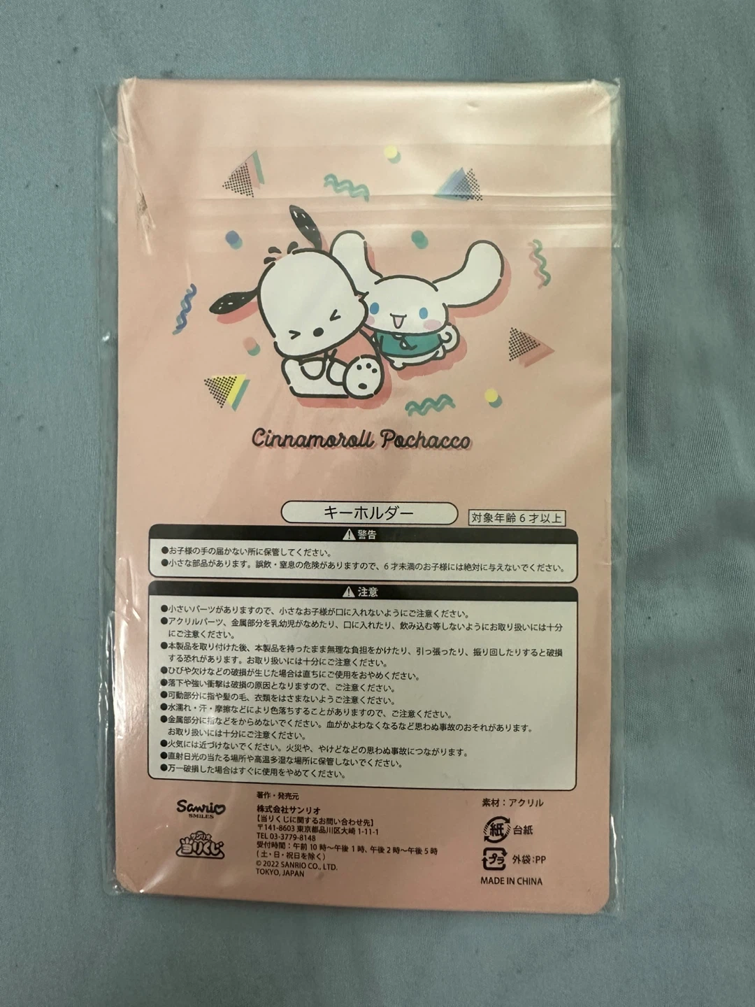 Sanrio Cinnamoroll & Pochacco Acrylic Keychain - photo 4