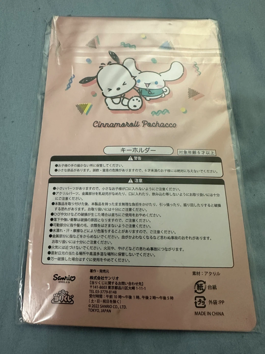 Sanrio Cinnamoroll & Pochacco Acrylic Keychain - photo 5