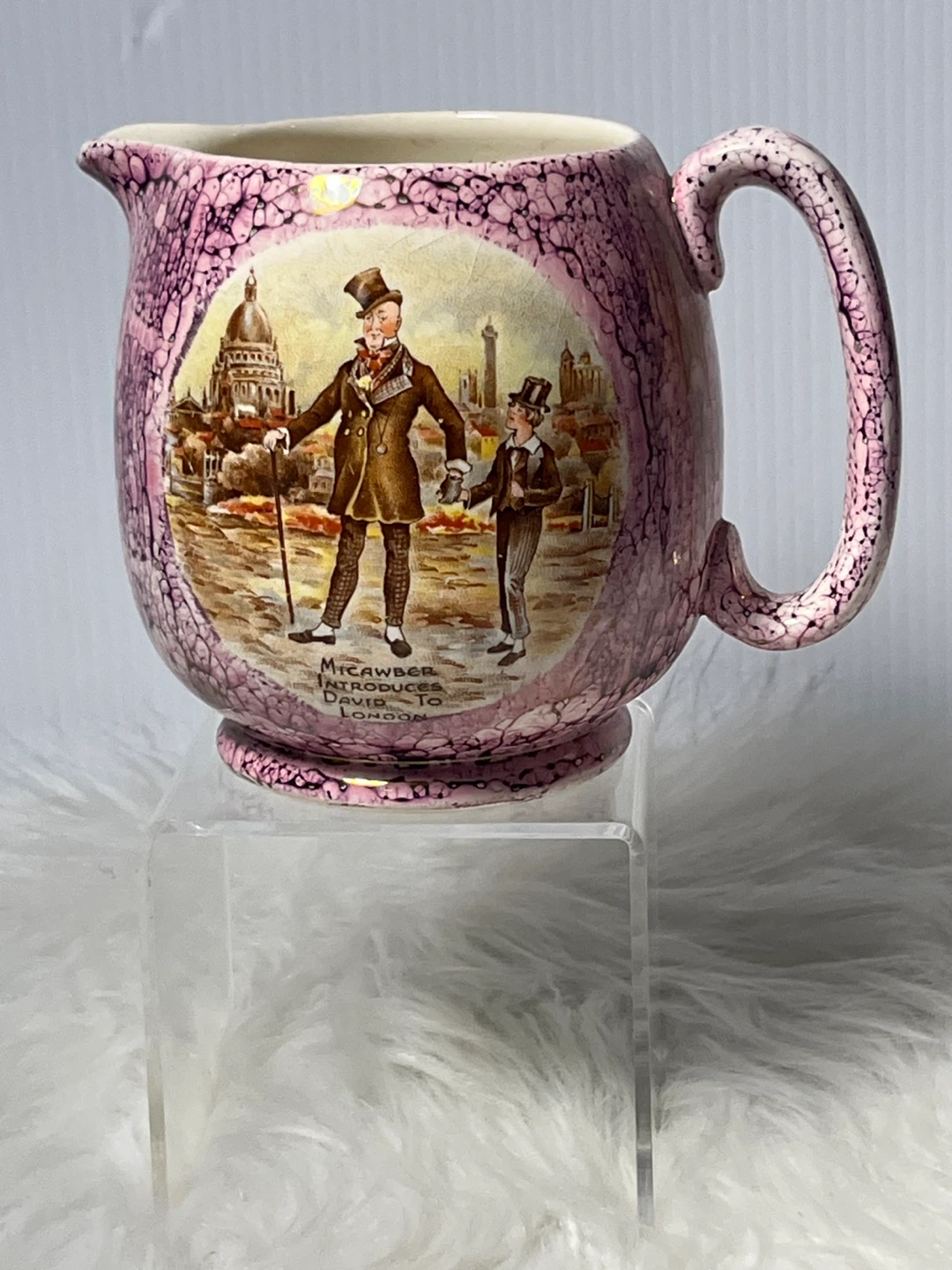 1920s  English Pitcher -Charles Dickens "David Copperfield"