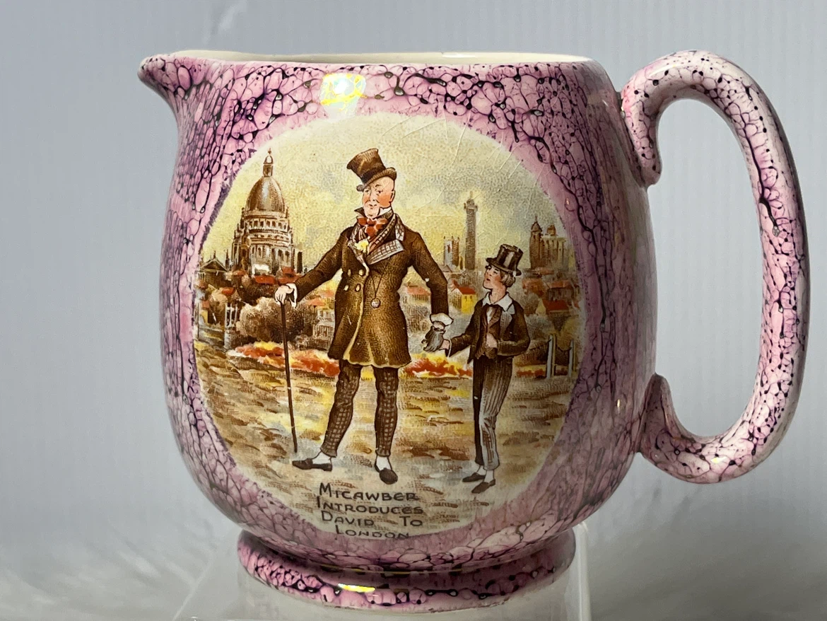 1920s  English Pitcher -Charles Dickens "David Copperfield" - photo 3