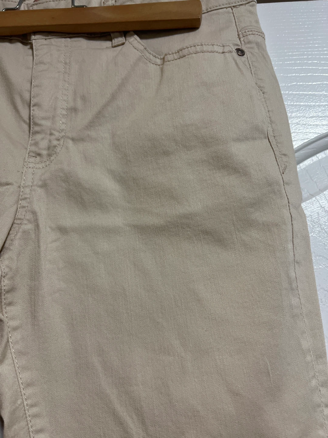 Santana Jeans Beige Pants Size 10 - photo 2