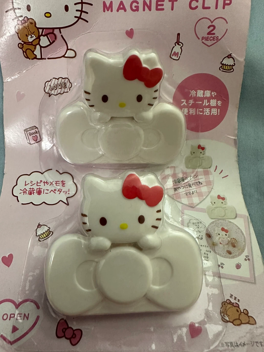 Hello Kitty Magnet Clips (2 Pack) - photo 2