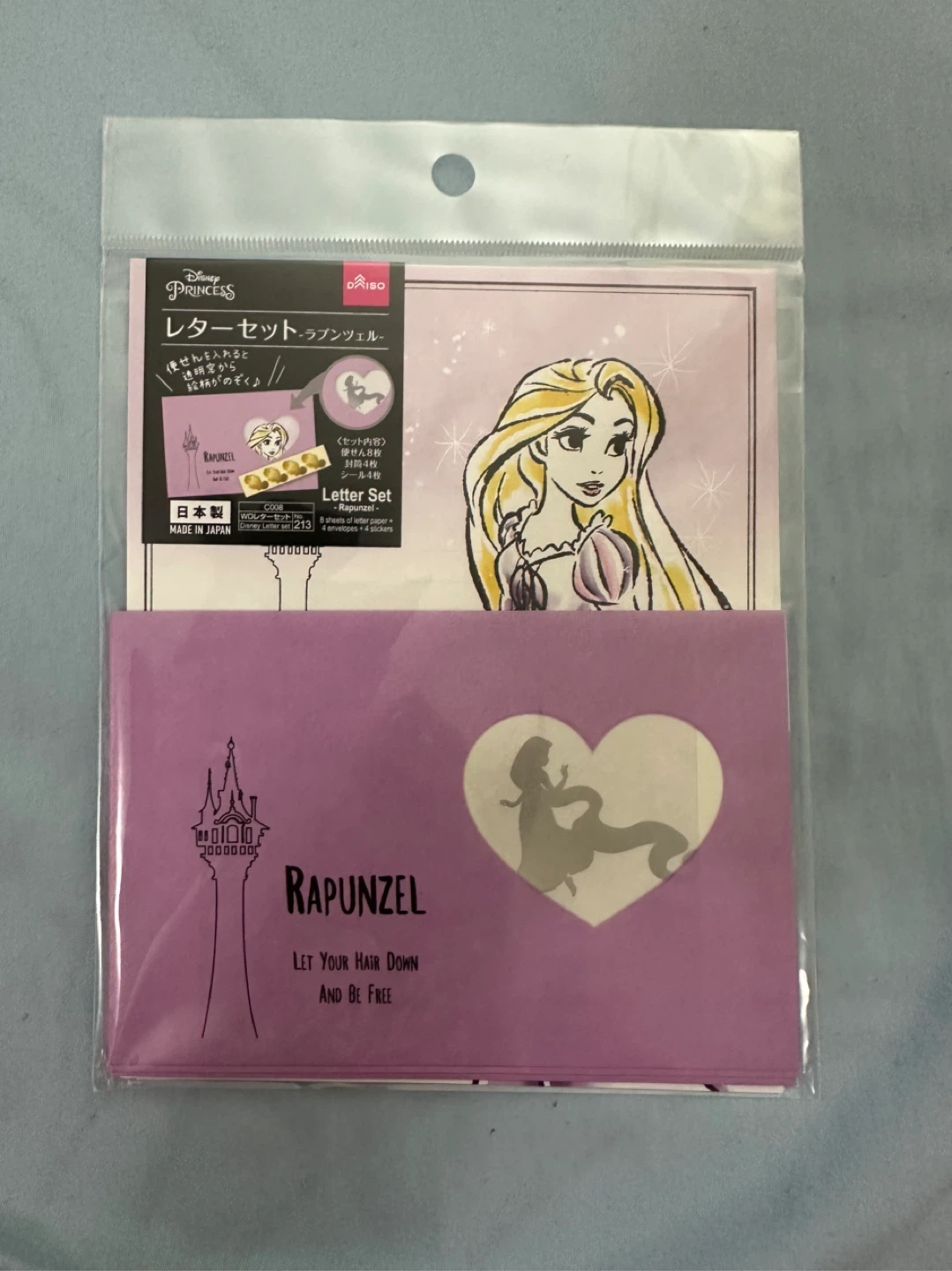 Disney Rapunzel Letter Set