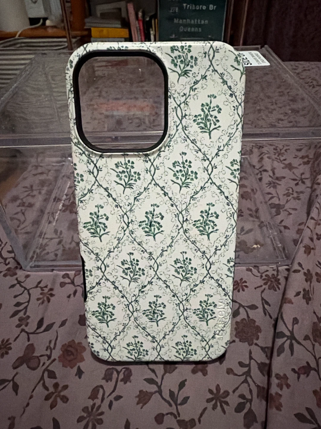 iPhone 16 Pro Max Casely Green Floral iPhone Case