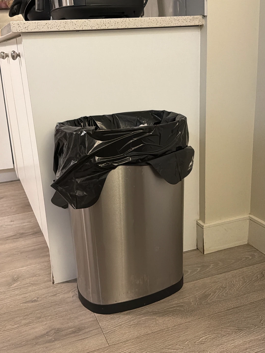 Stainless Steel Kitchen Garbage Bin