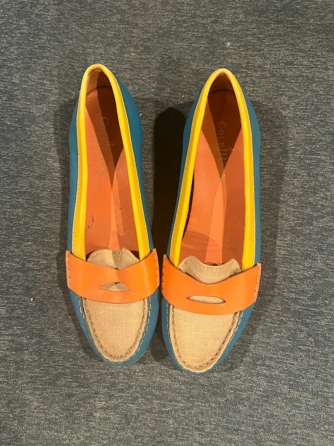 Cole Haan Colorblock Leather Loafers