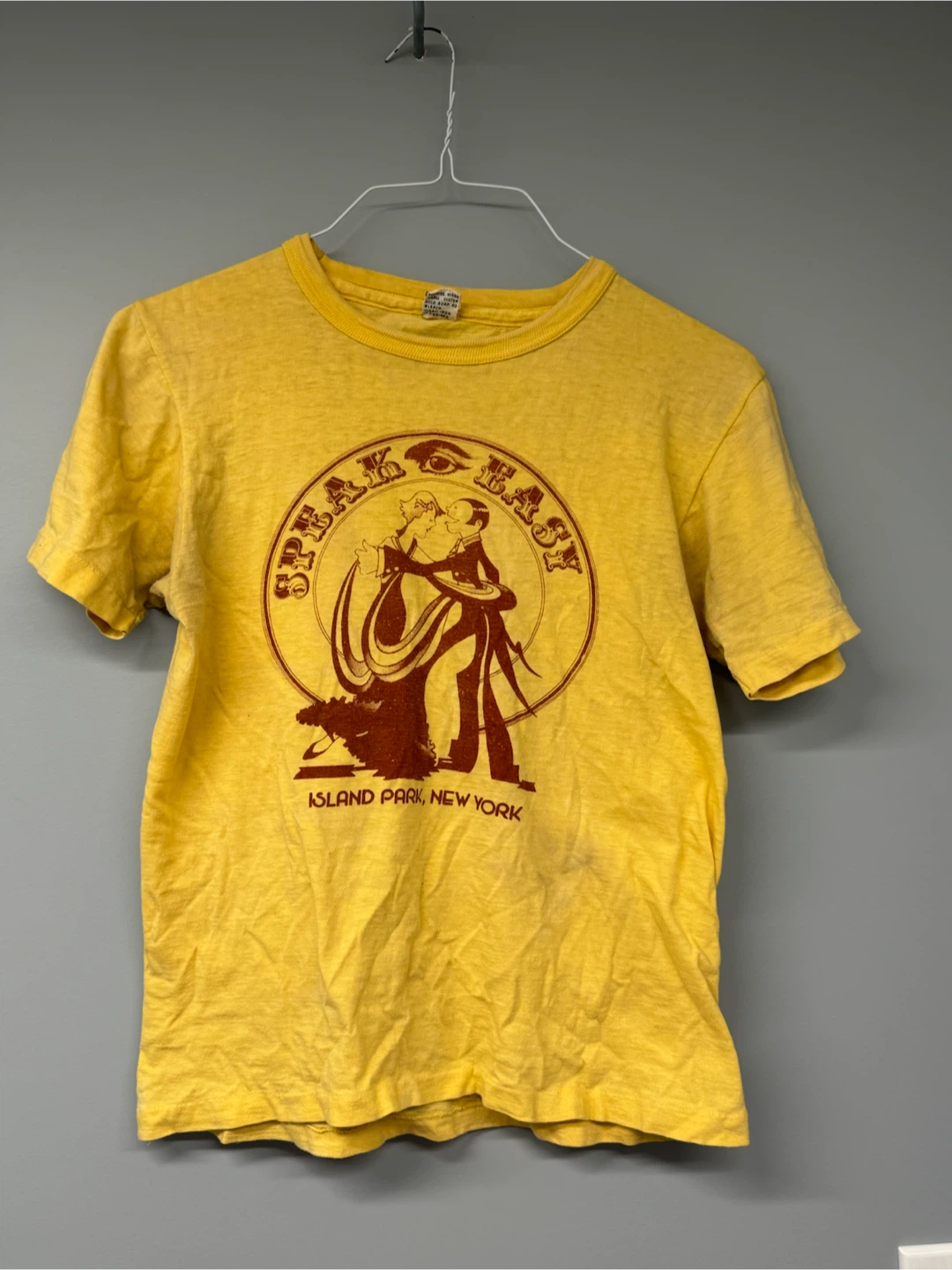 Speak Easy Island Park Yellow T-Shirt