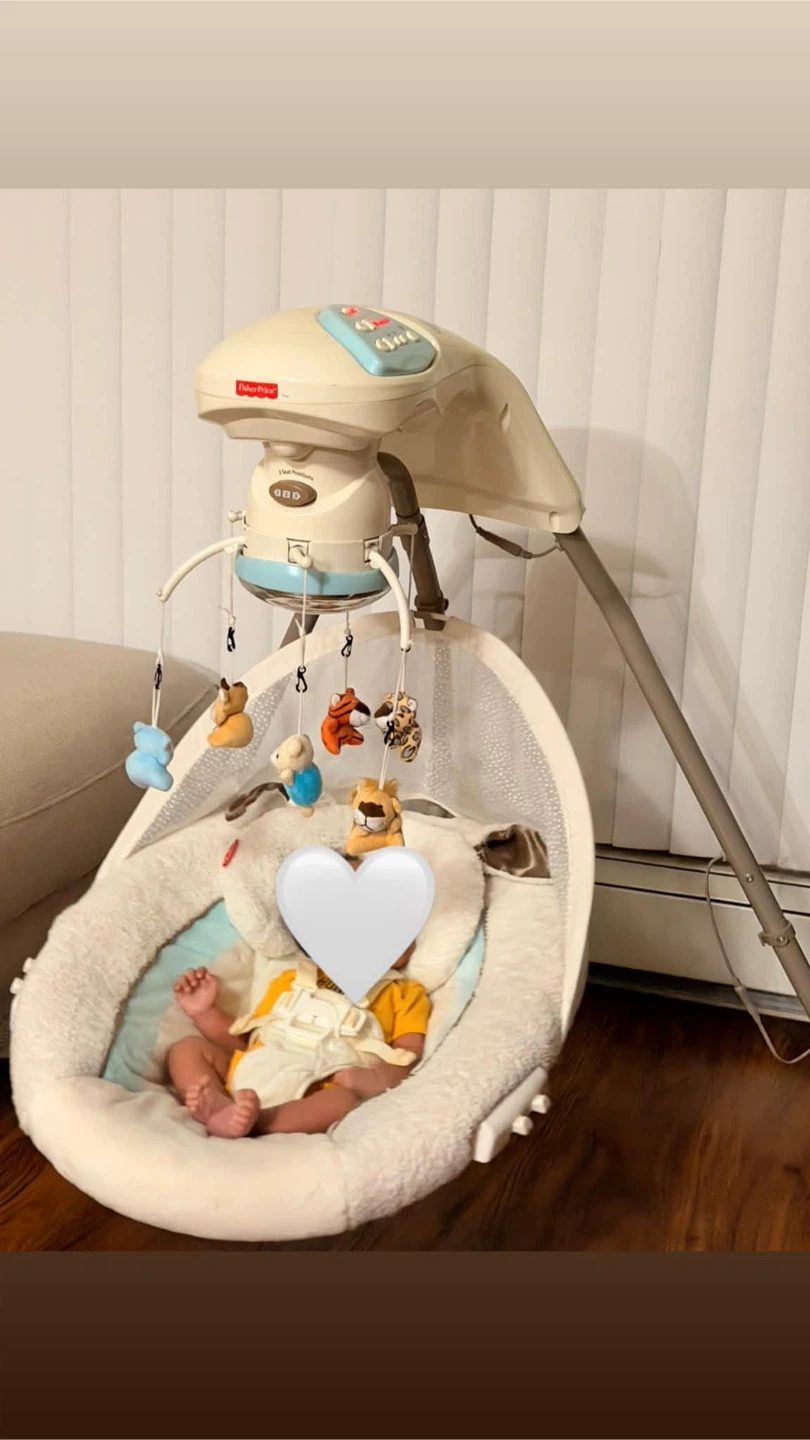 Fisher-Price baby cradle swing